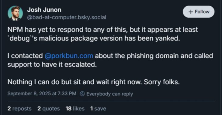 npm hack