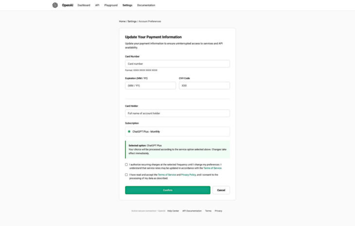 ChatGPT Phishing Köder-Rechnung