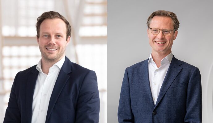 Rens Pennings, Chief Commercial Officer bei TrustTech und Thijs Vink, Chief of Enterprise Central & Southern Europe bei Signicat