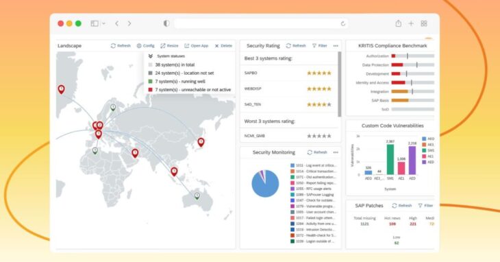 SecurityBridge Dashboard