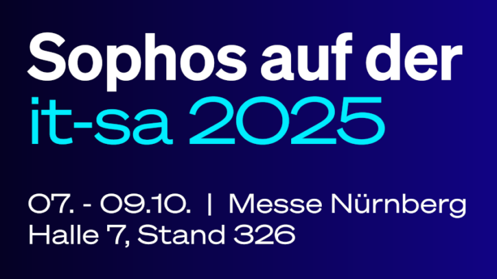 Sophos auf der it-sa: Neuer Markenauftritt, mehr Power im Channel und Enterprise-Fokus