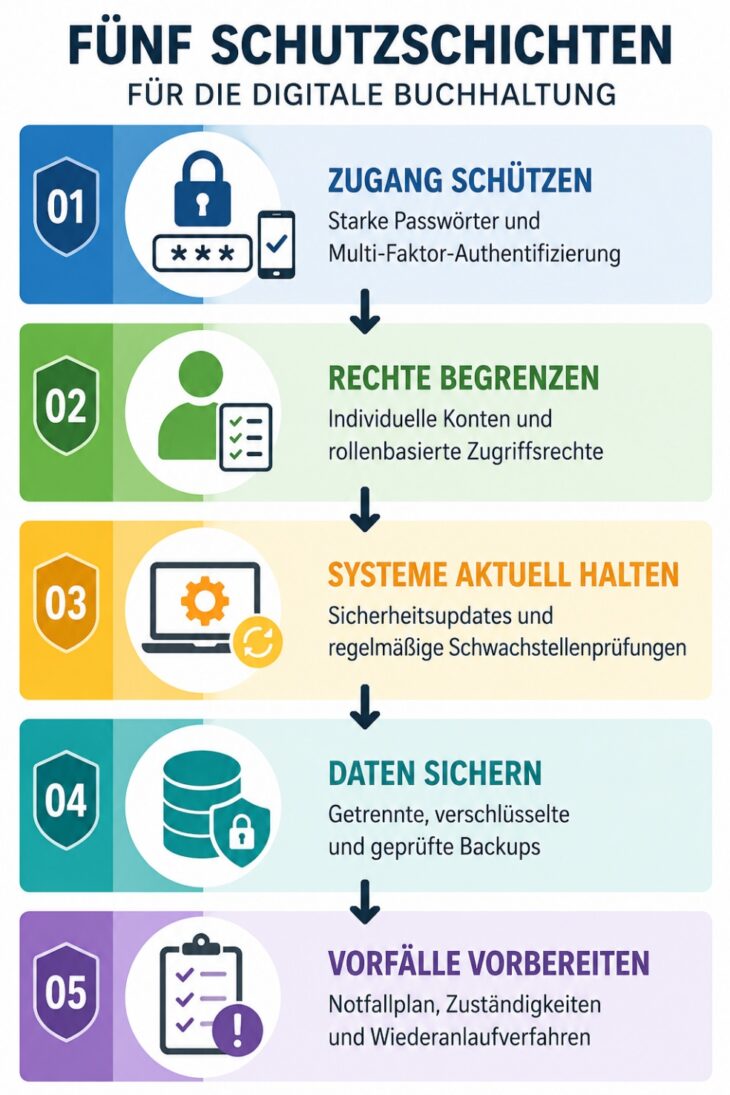 5 Schutzschichten