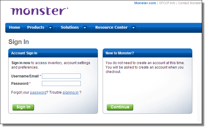 F-Secure Labs ZeuS gefakte Monster Webseite